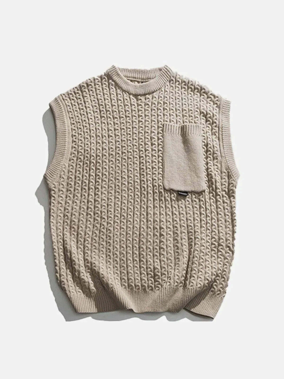 simple sweater vest minimalist & versatile style 6767