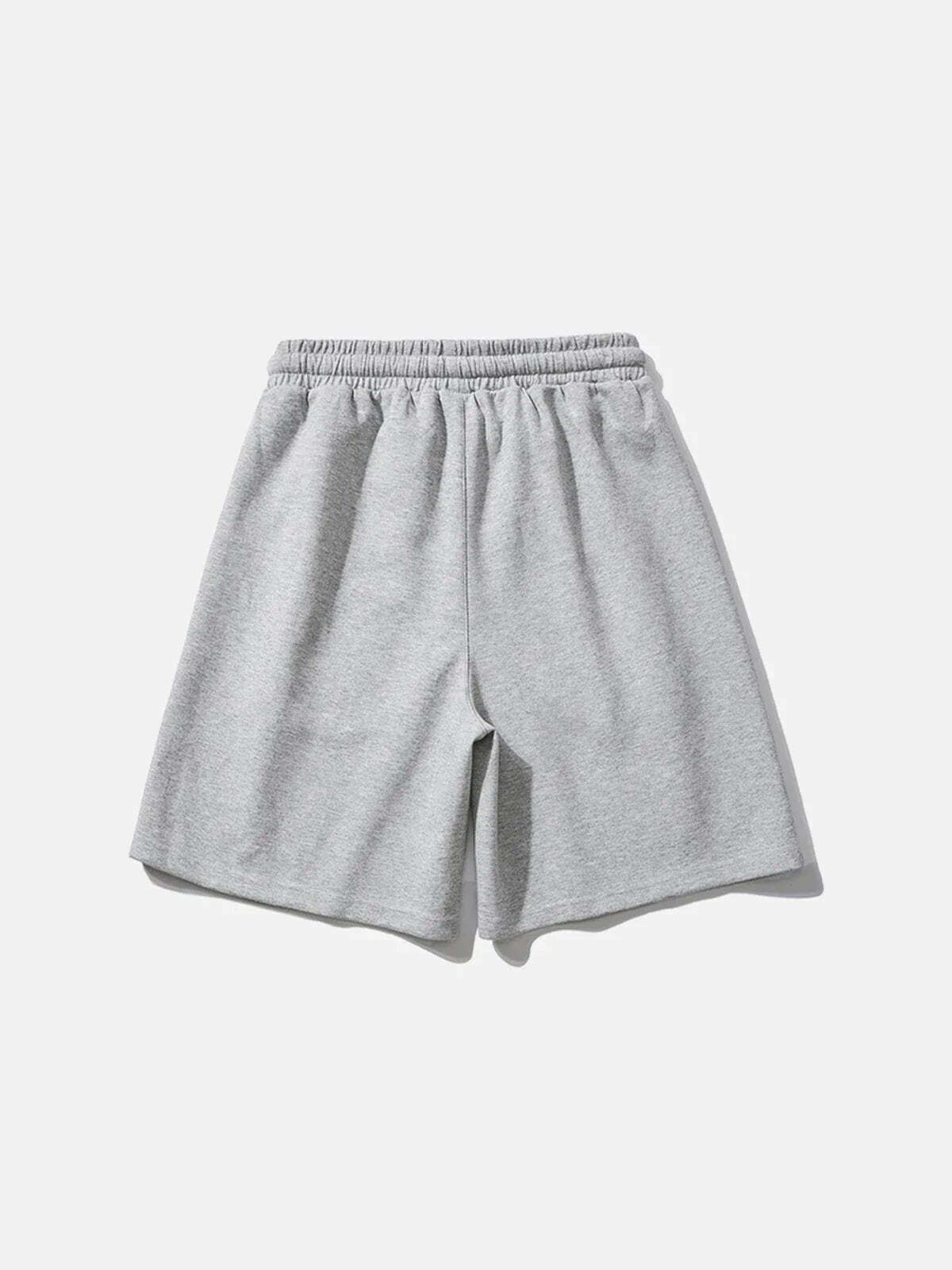 sleek drawstring shorts urban style essential 4189