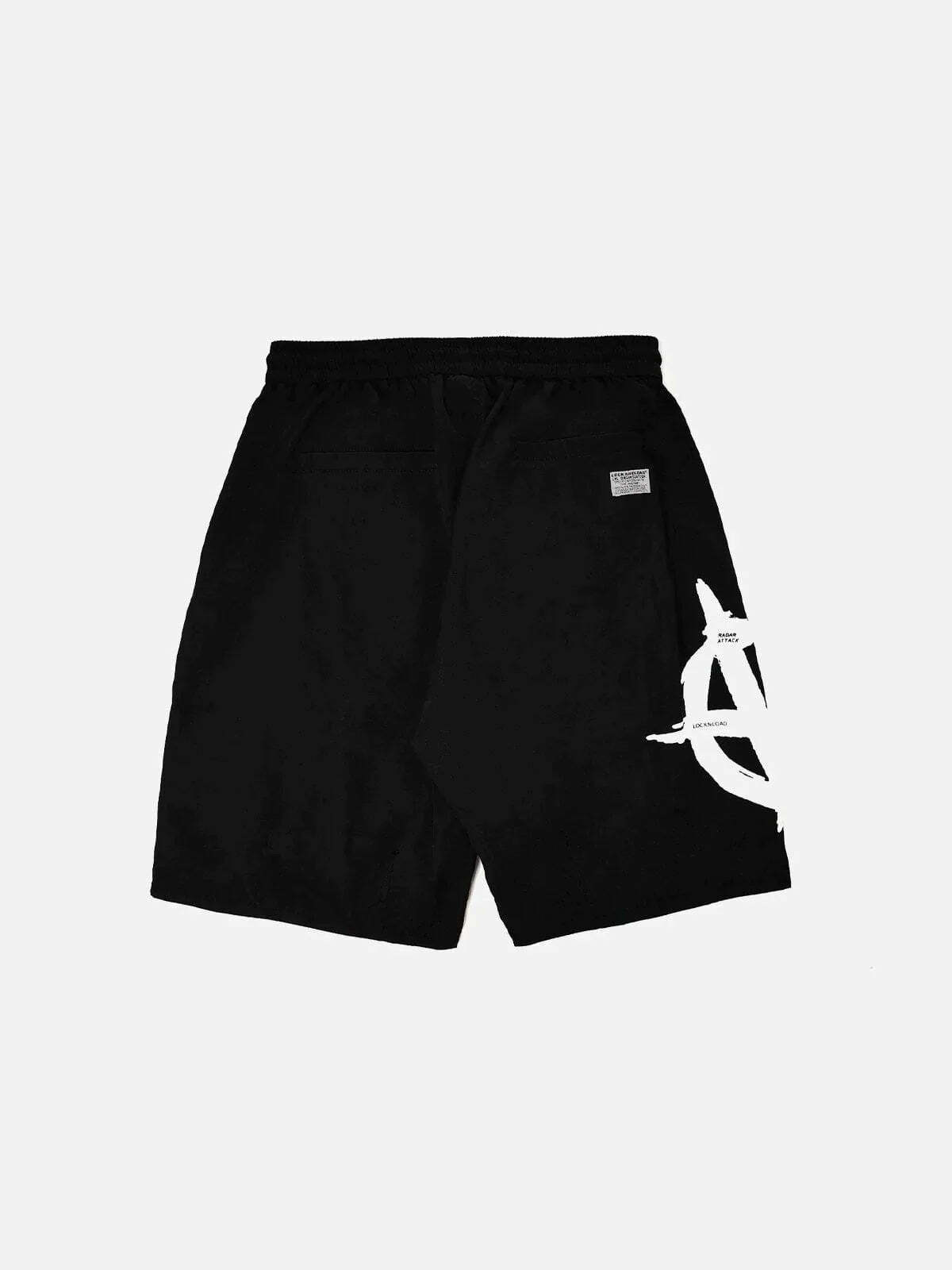 sleek hip hop shorts urban streetwear essential 2993