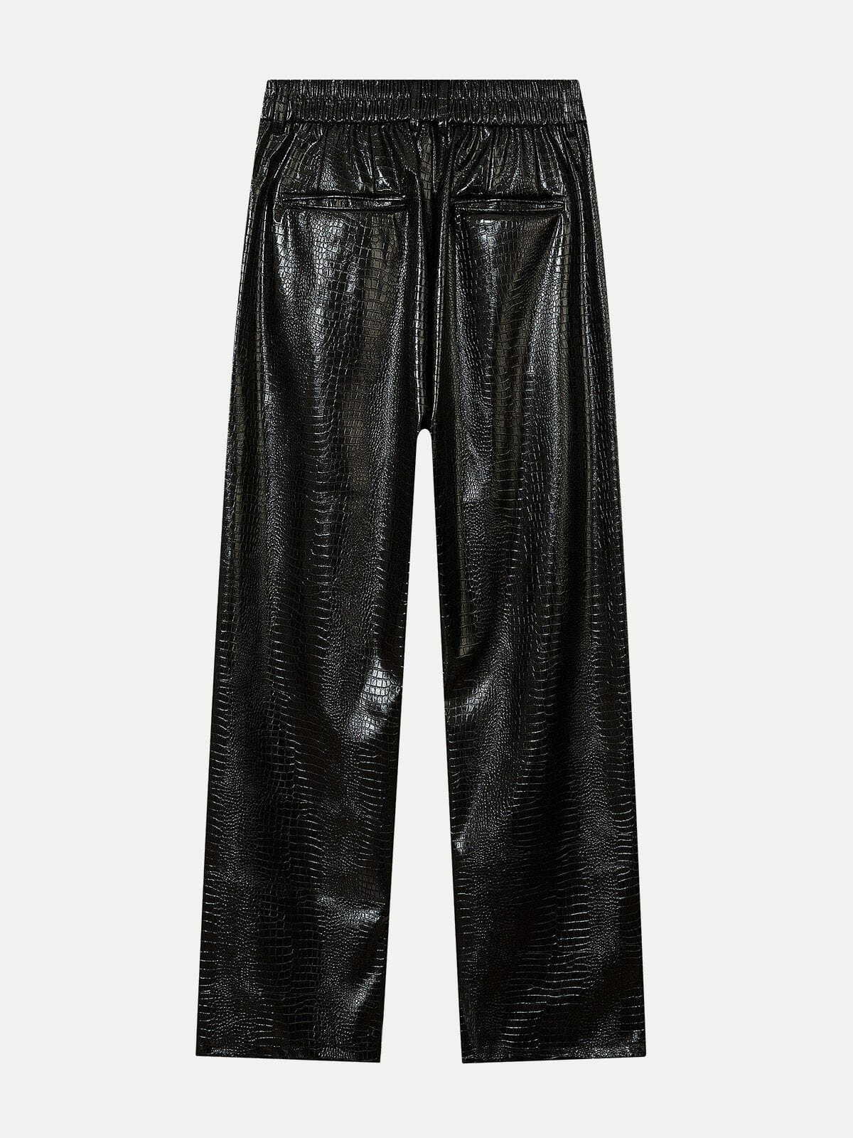 sleek leather pants edgy & stylish streetwear 6222
