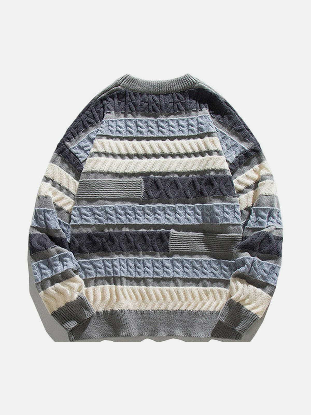 soft knit sweater retro chic statement piece 8330