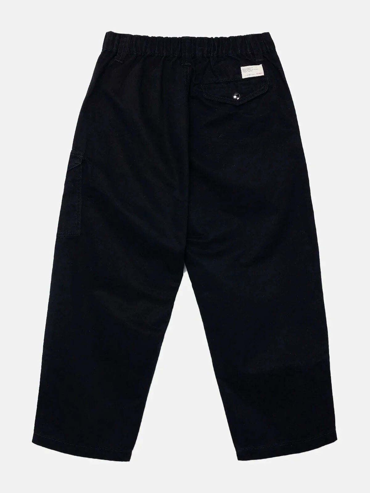 solid button pants sleek & urban streetwear 3004
