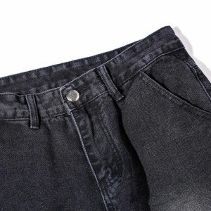 solid color washed jeans timeless & urban streetwear 7275