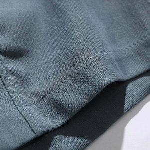 solid panel shorts minimalist streetwear essential 2556