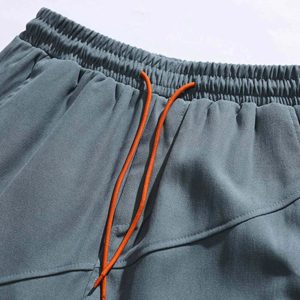 solid panel shorts minimalist streetwear essential 8141