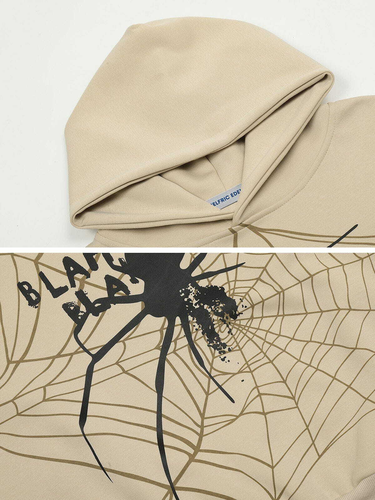 spider shadow hoodie edgy & urban streetwear 3312