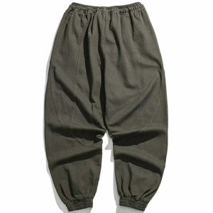 standard color sweatpants pure & comfortable streetwear 8879