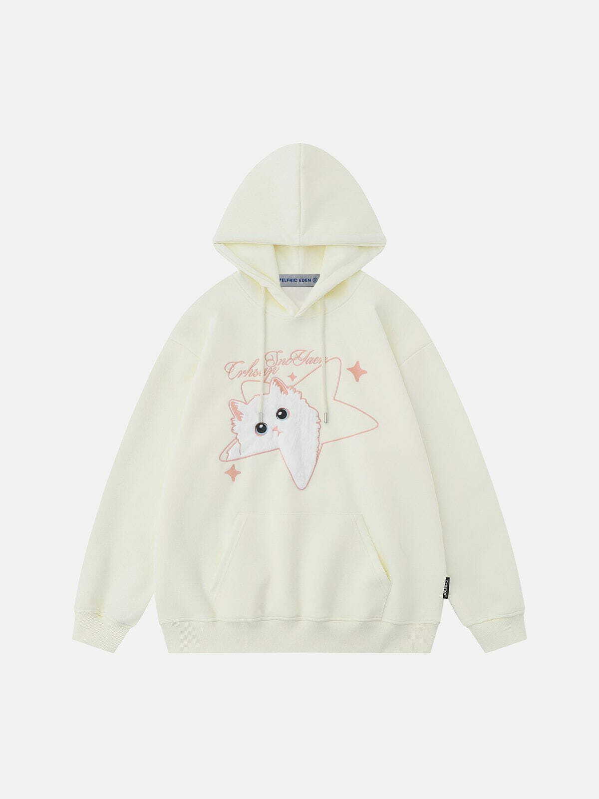 star embroidered cat hoodie edgy streetwear icon 1902