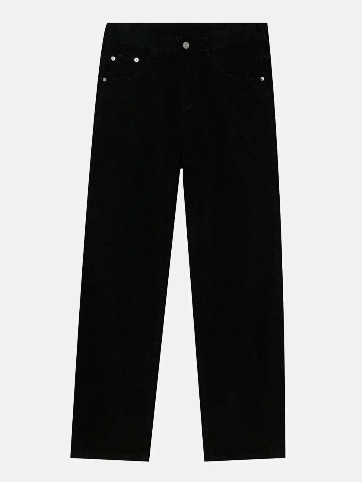 statement zip jeans edgy & sleek streetwear 2591