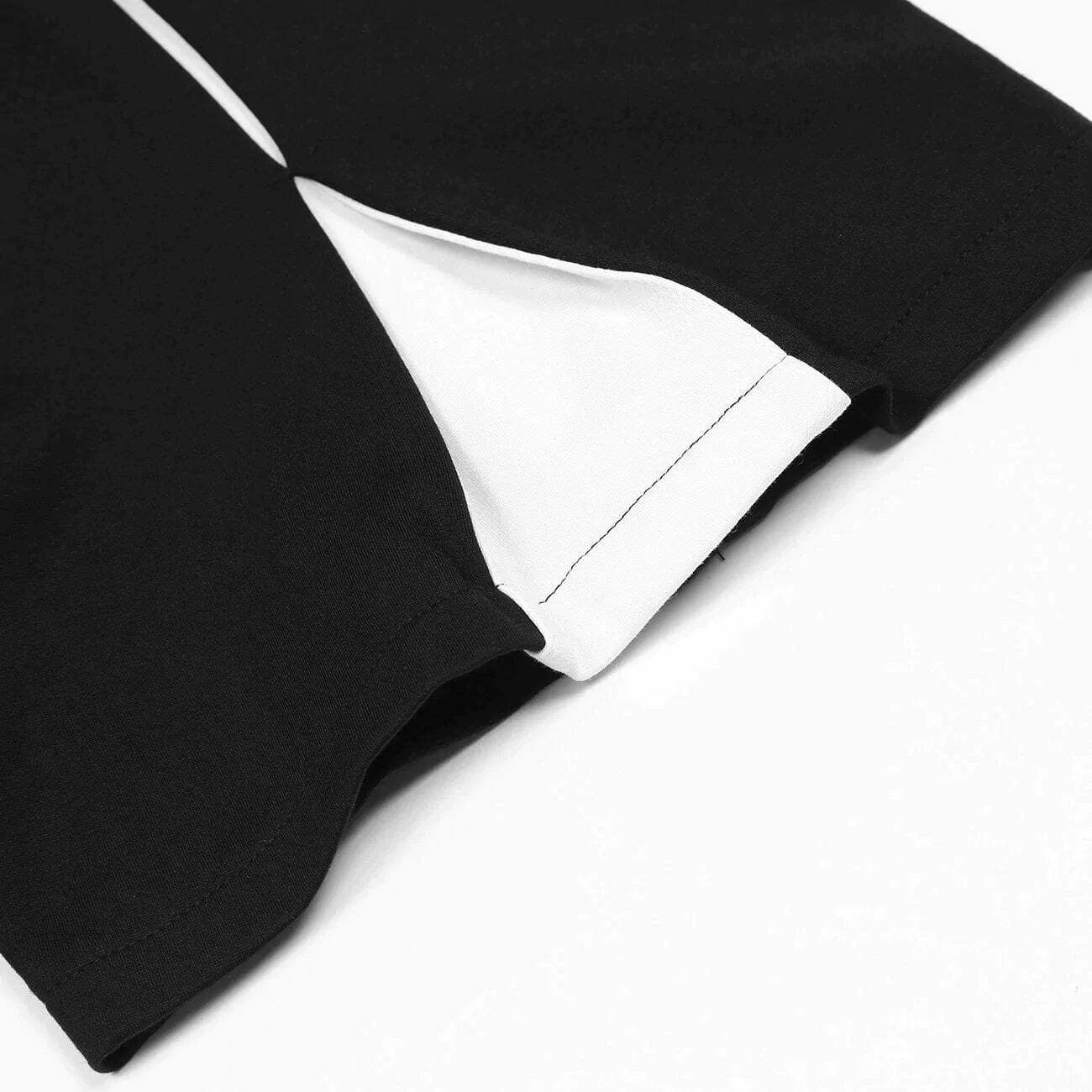 stitchdetail split design shorts urban chic statement 4692