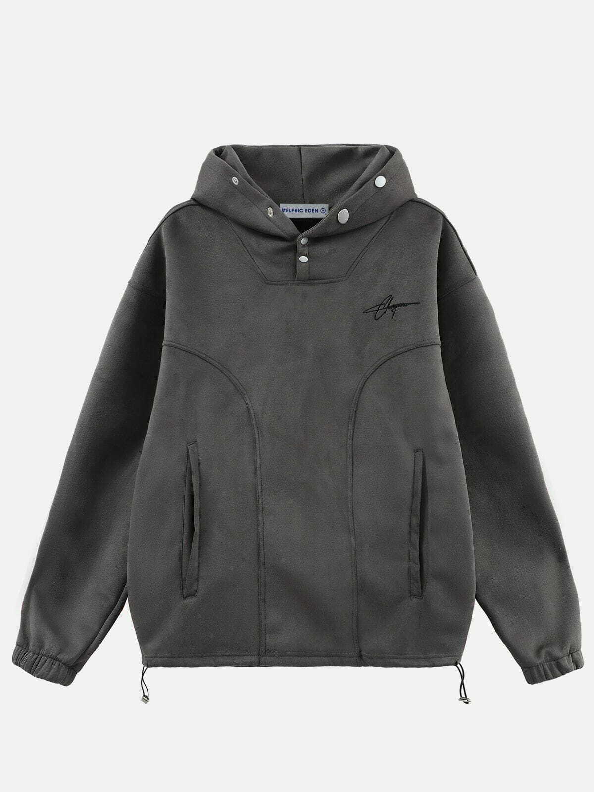 suede hoodie urban chic streetwear icon 5624