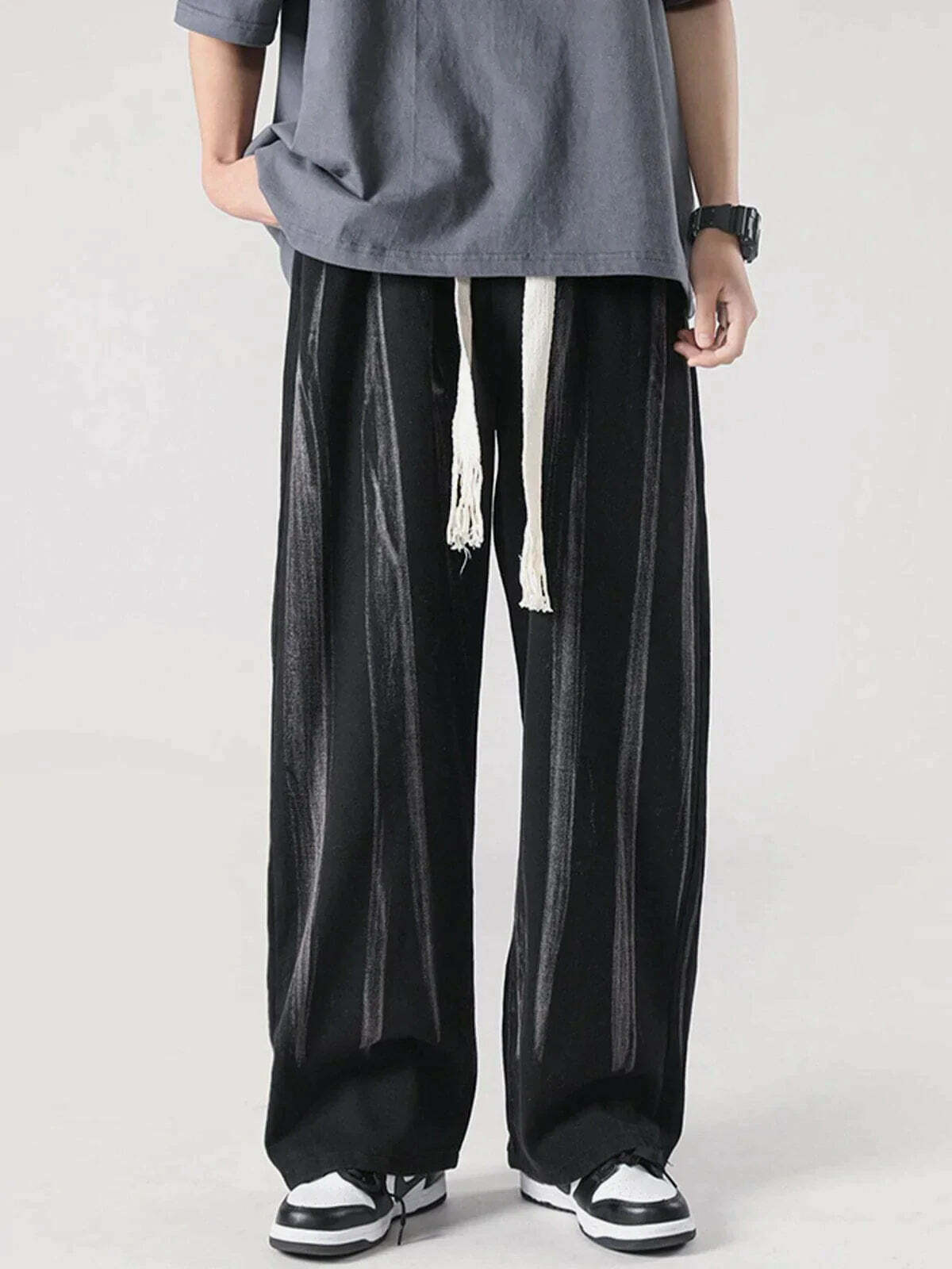 tiedye drawstring pants vibrant y2k fashion essential 5024