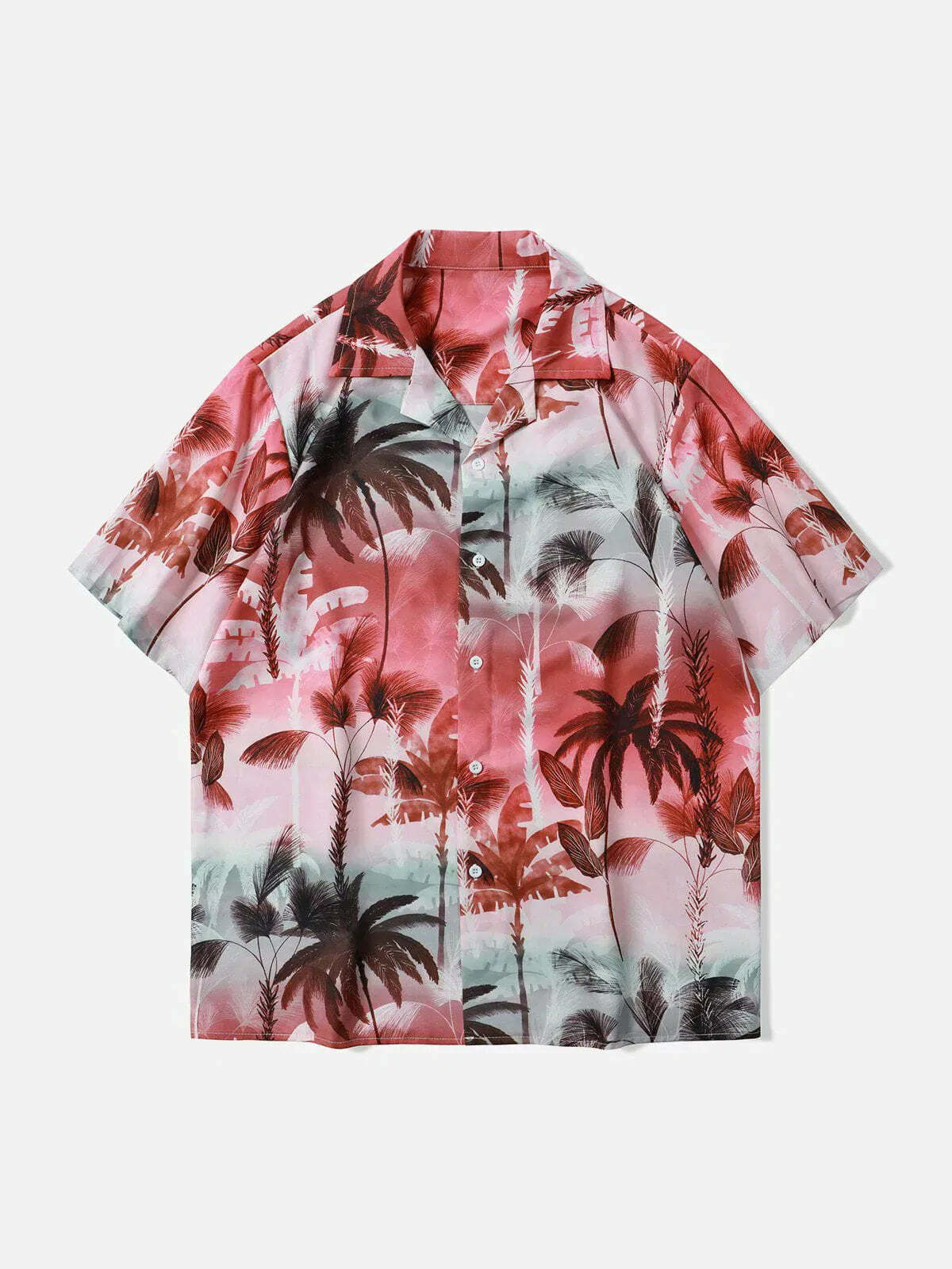 tropical print coconut tee vibrant & retro streetwear 4512