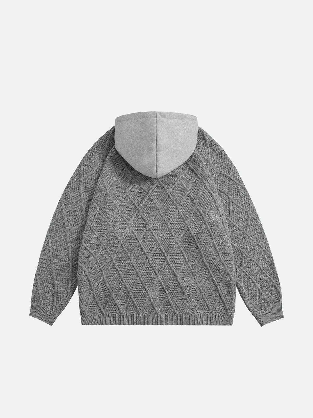 unique duallayer zipup hoodie edgy streetwear 2616