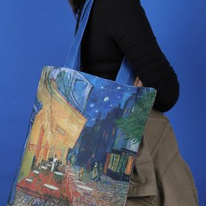 van gogh oil painting print bag artistic & quirky fashion accessory 6344