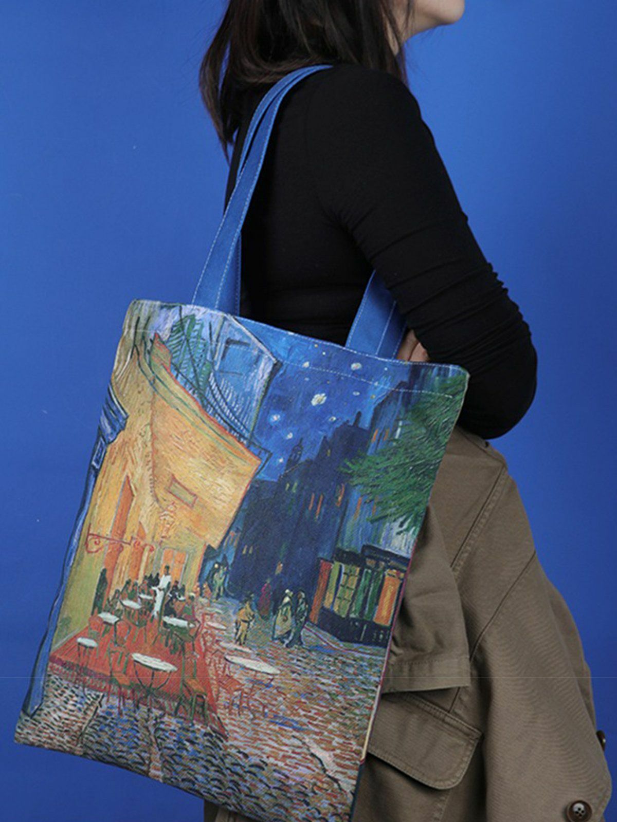 van gogh oil painting print bag artistic & quirky fashion accessory 6344