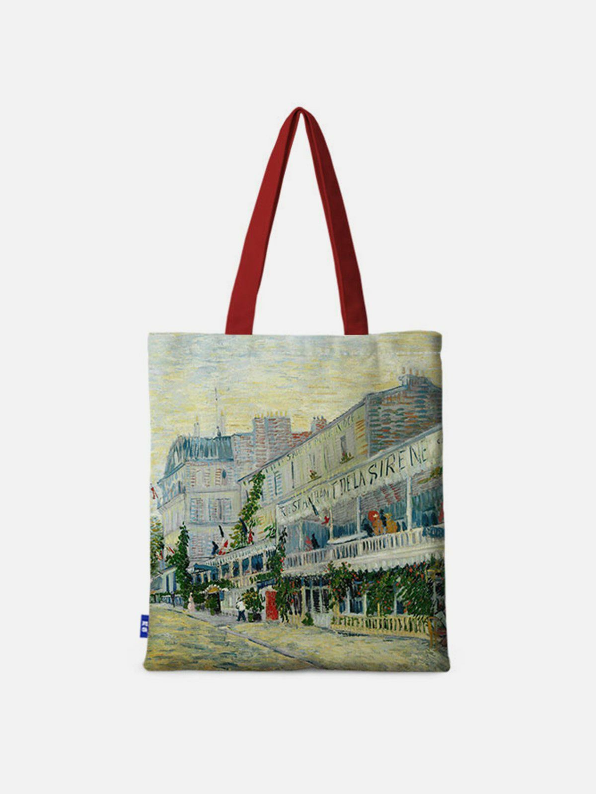 van gogh oil painting print bag artistic & quirky fashion accessory 8938