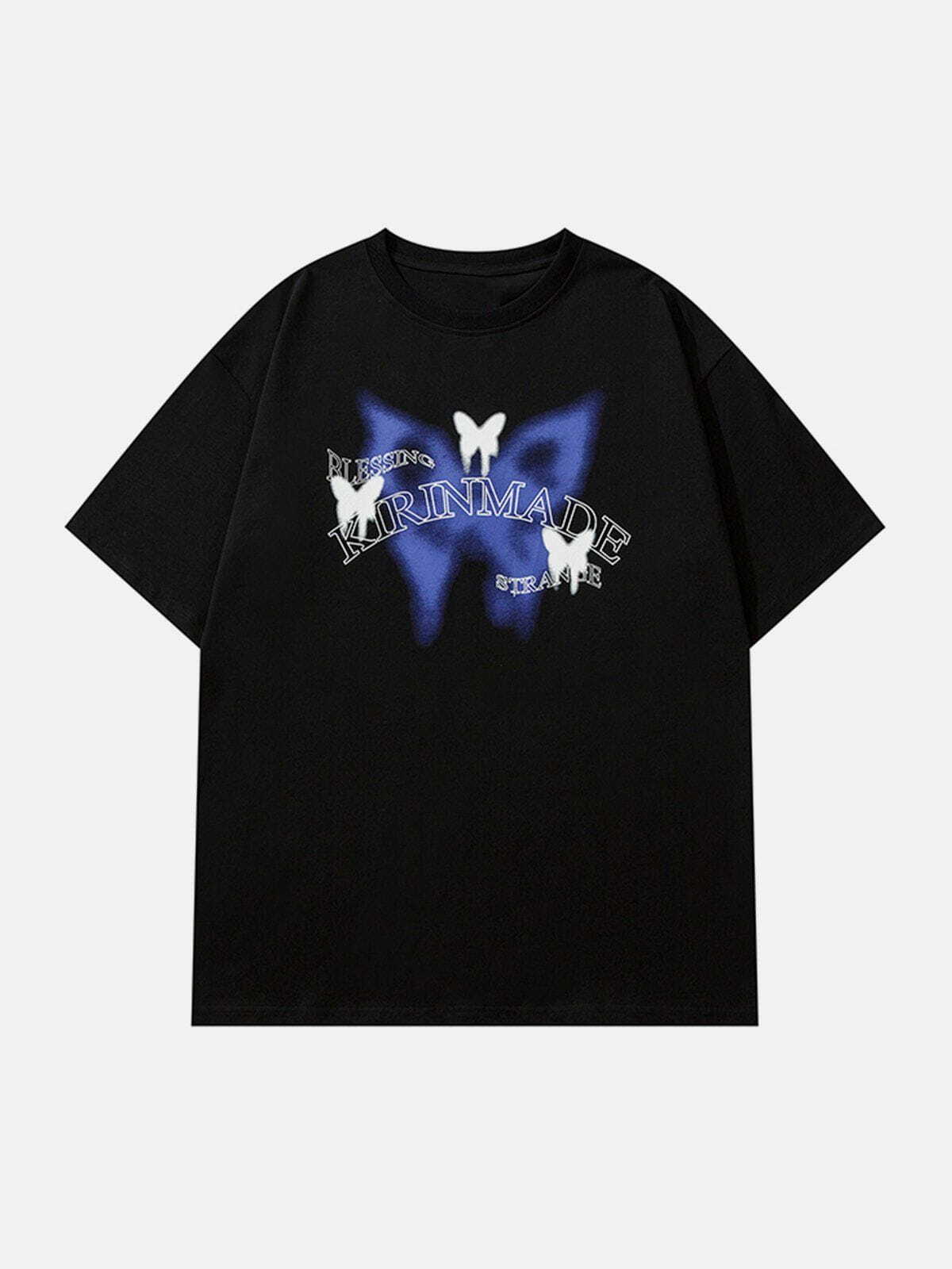 vibrant butterfly tee edgy and retro streetwear fashion 6725