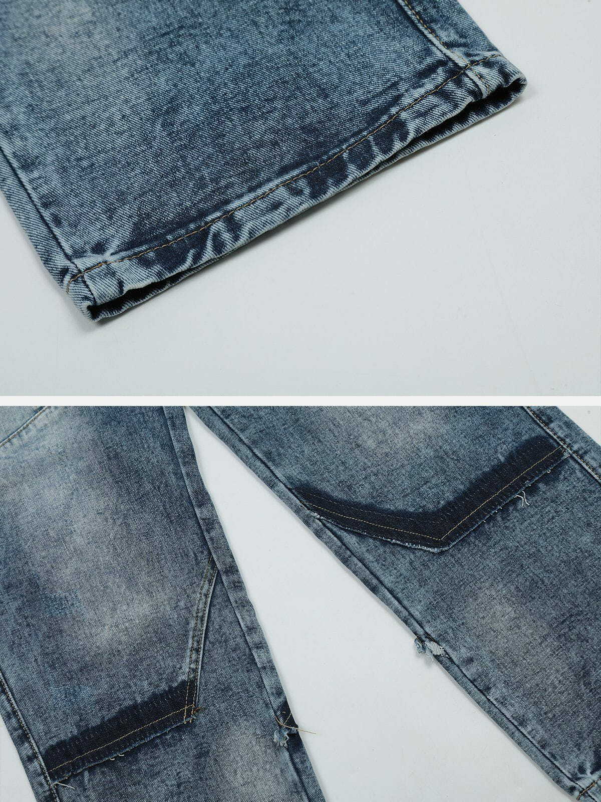 vibrant gradient jeans edgy & trendy streetwear 1133