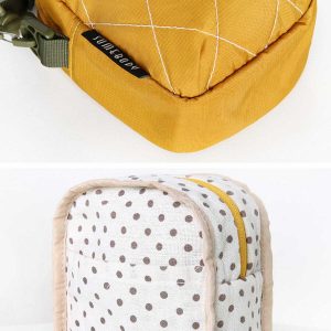 vibrant pineapple waterproof bag trendy  y2k streetwear accessory 7407