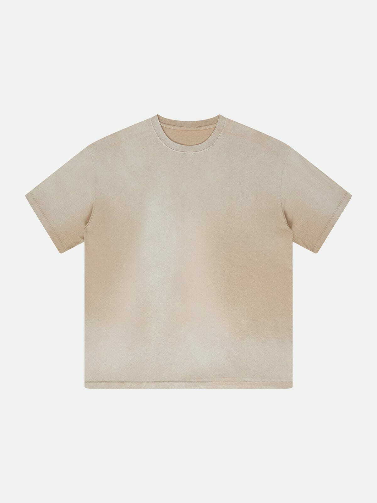 vibrant streetwear tee youthful  retro cotton shirt 8077
