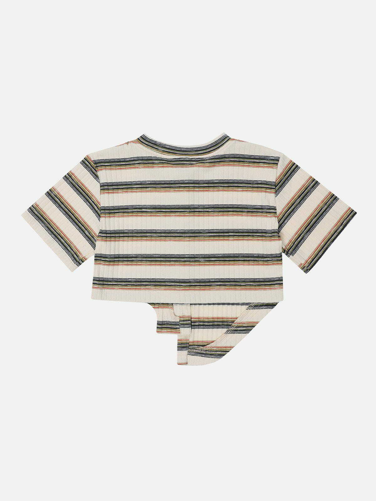 vibrant stripes tee edgy retro streetwear fashion 5620