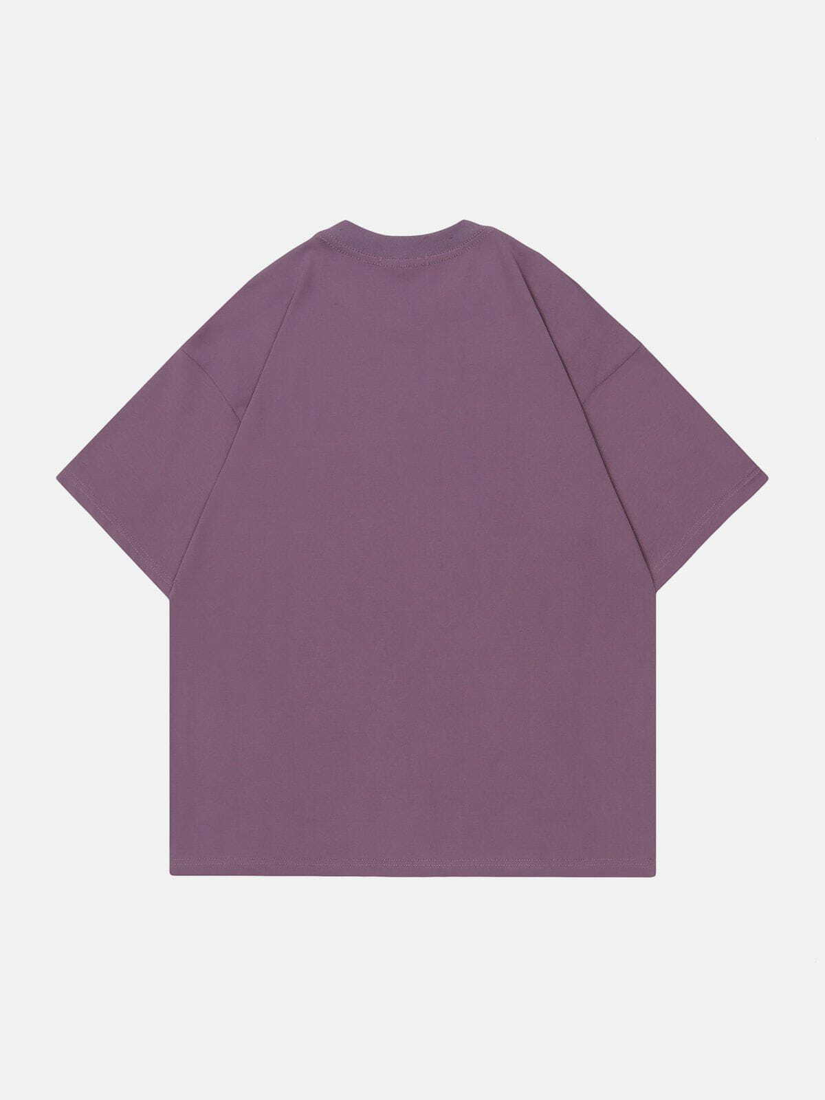 vibrant tie dye abstract tee edgy y2k print shirt 6363