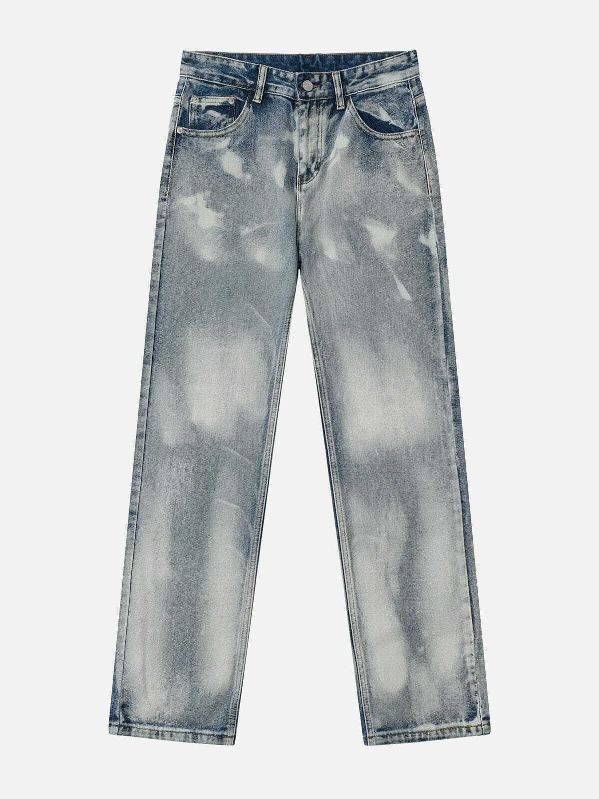vibrant tiedye jeans edgy & trendy streetwear 1702