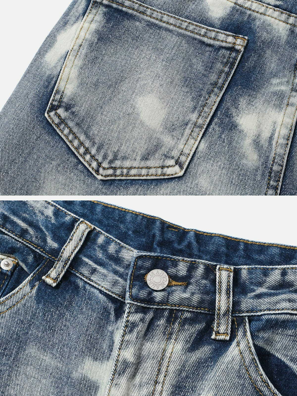 vibrant tiedye jeans edgy & trendy streetwear 2669