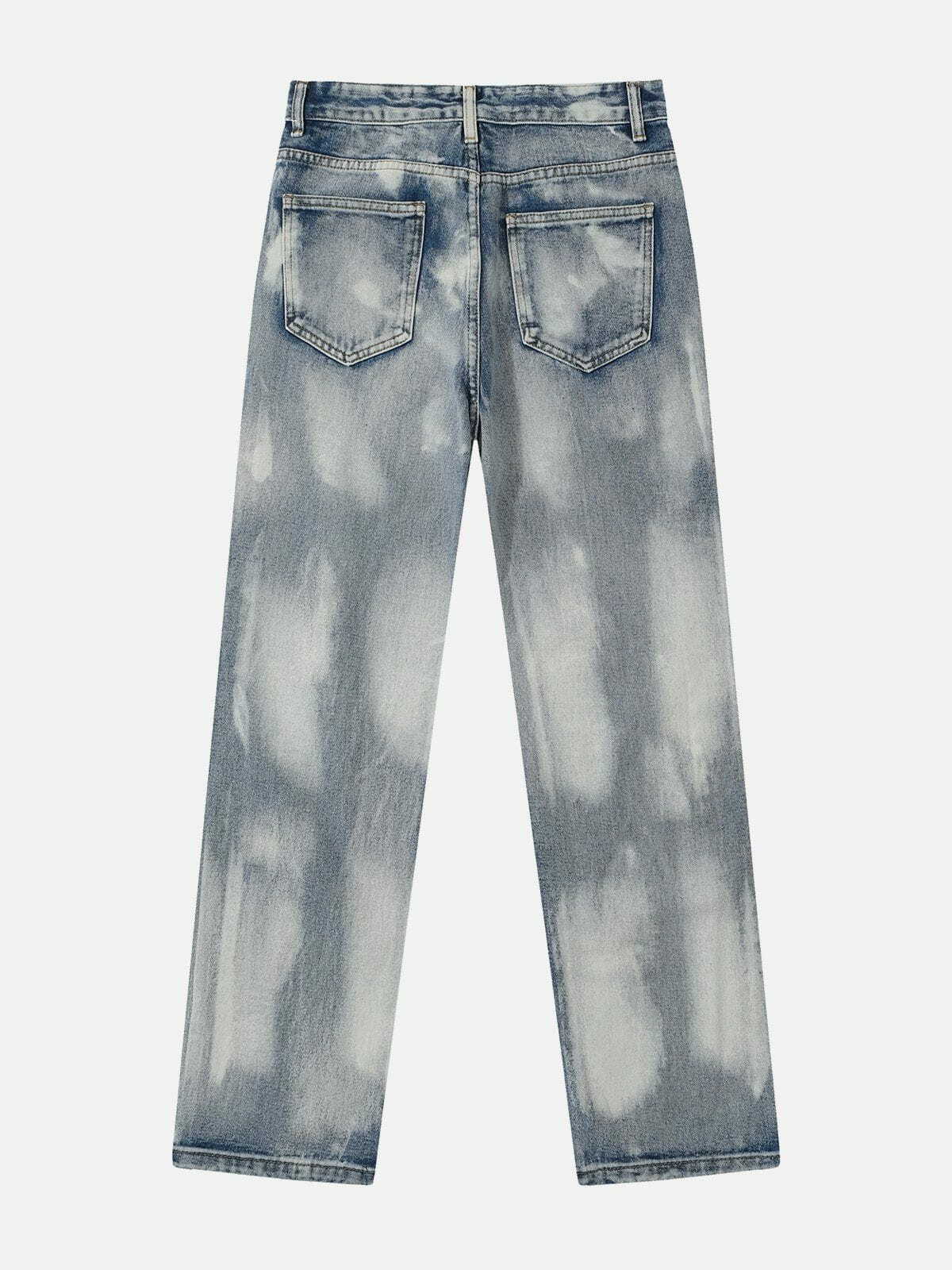 vibrant tiedye jeans edgy & trendy streetwear 2817