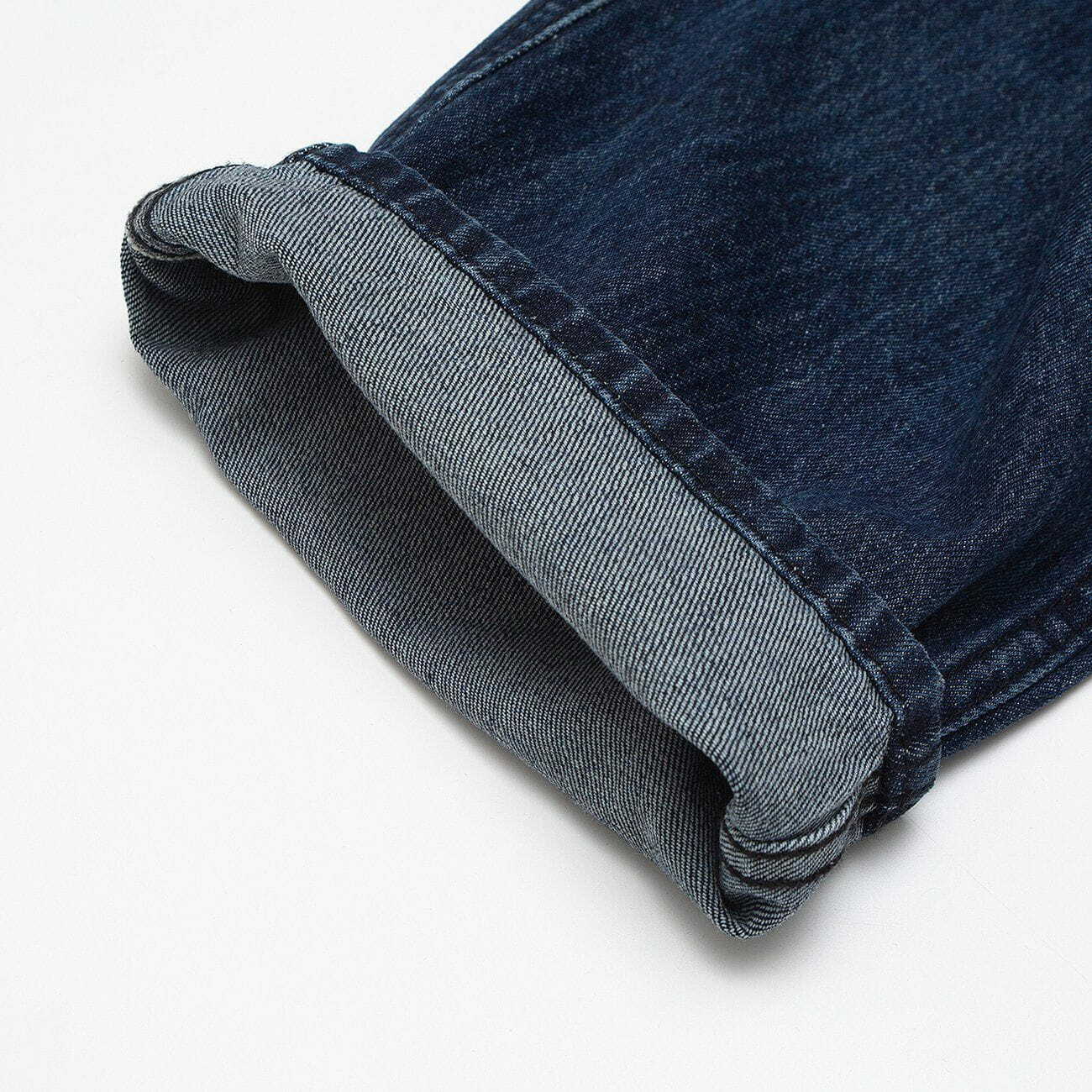 vintage denim patchwork jeans edgy streetwear essential 7577
