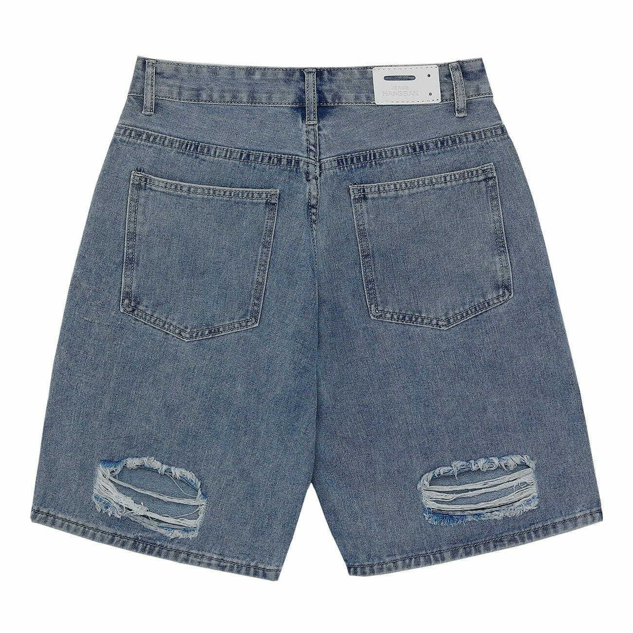 vintage denim shorts retro streetwear classic 1546