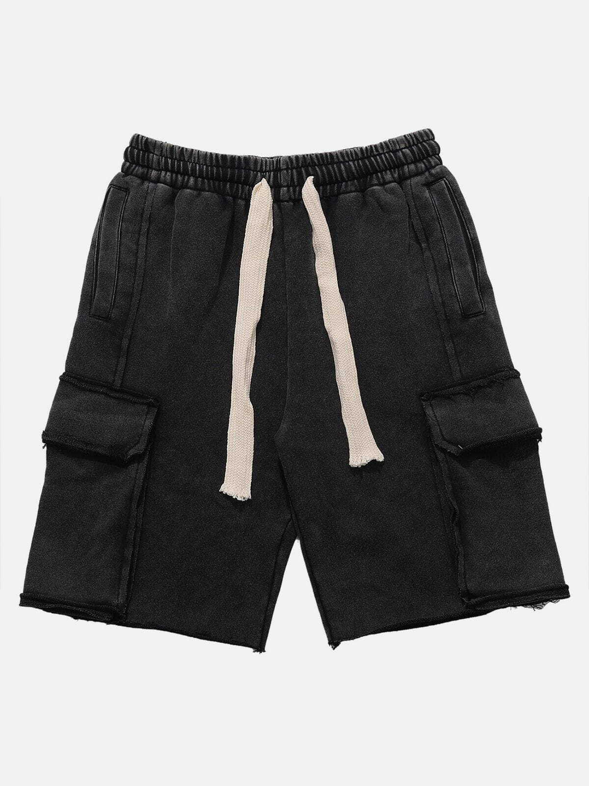 vintage denim shorts urban chic streetwear 8881