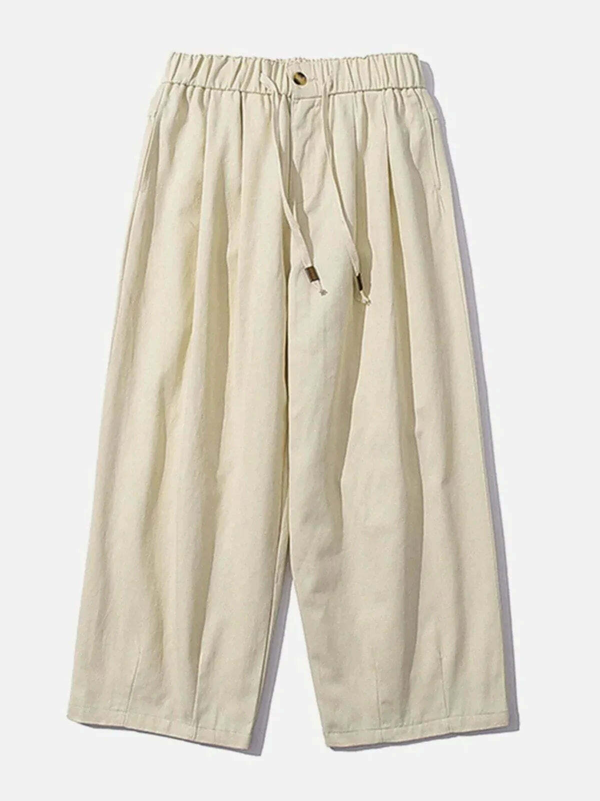 vintage drawstring cargo pants urban & edgy streetwear 5942