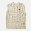 vintage knit vest retro y2k sleeveless pullover 7044