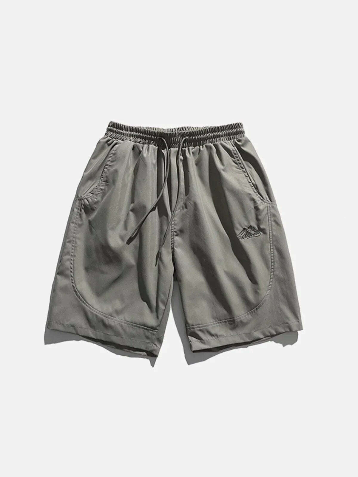 vintage mountain shorts retro outdoor adventure wear 1272