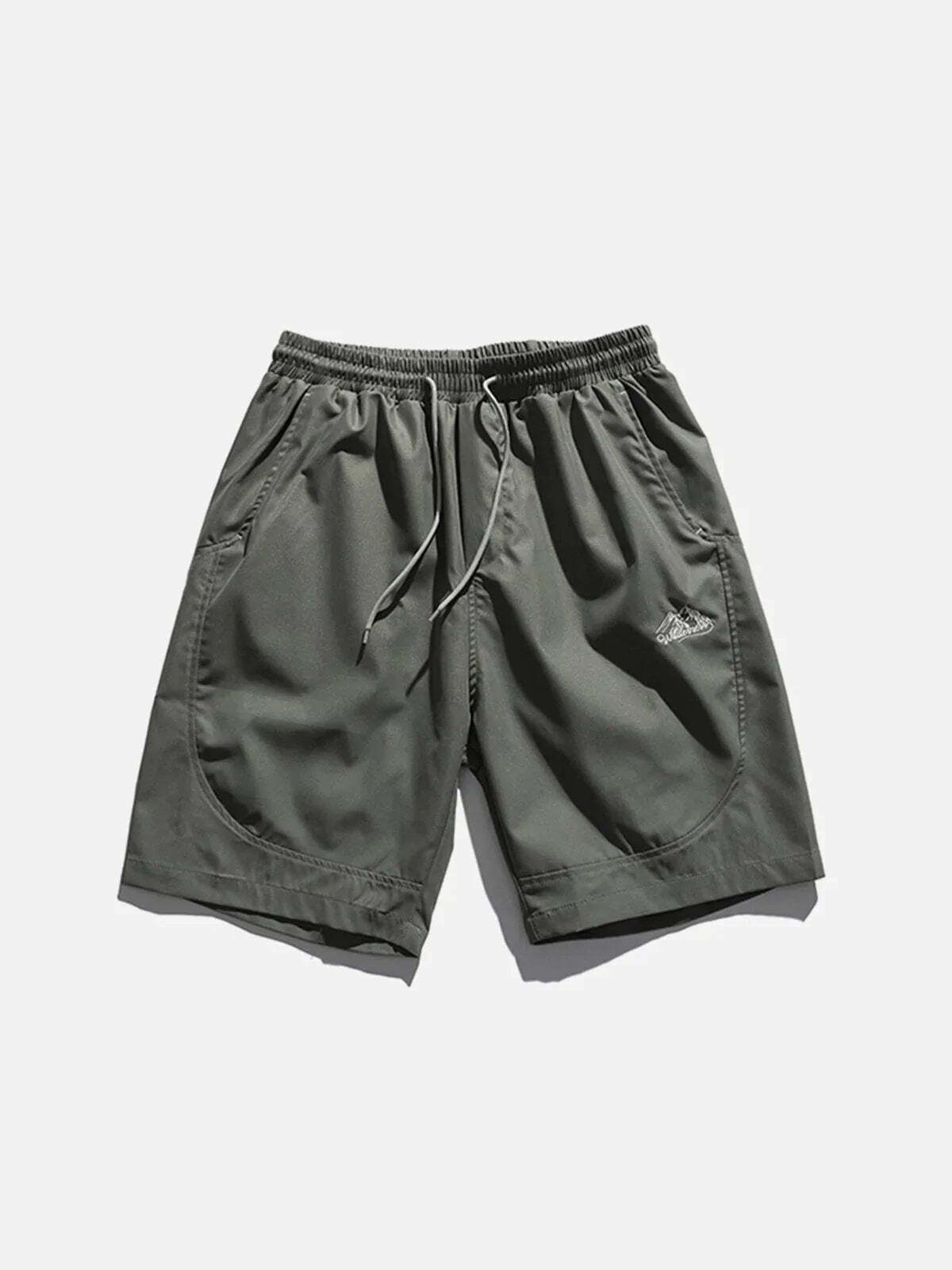 vintage mountain shorts retro outdoor adventure wear 8117