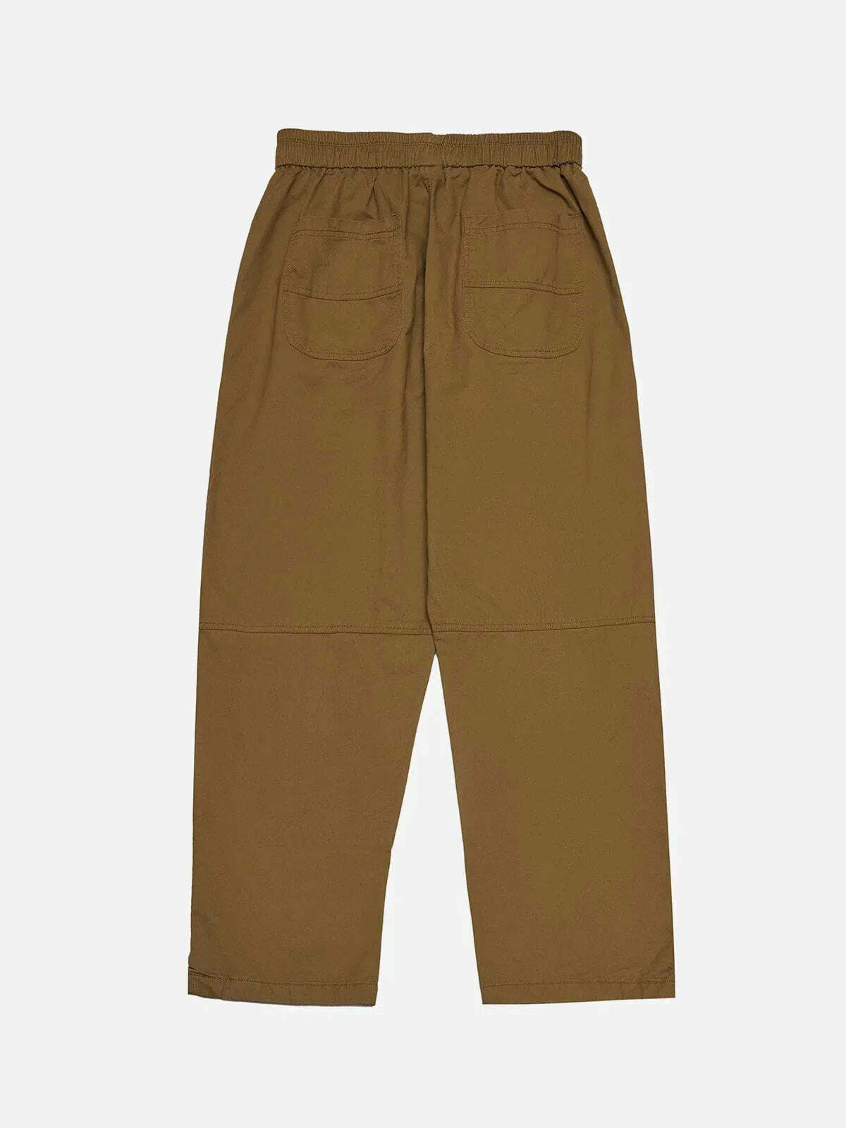 vintage solid color loose pants urban sophistication & comfort 4670