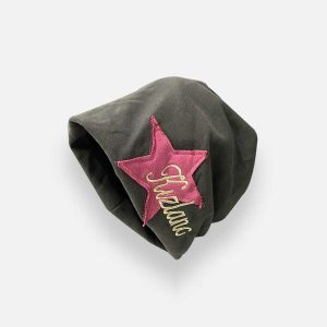 vintage star embroidery hat retro  edgy streetwear accessory 8163