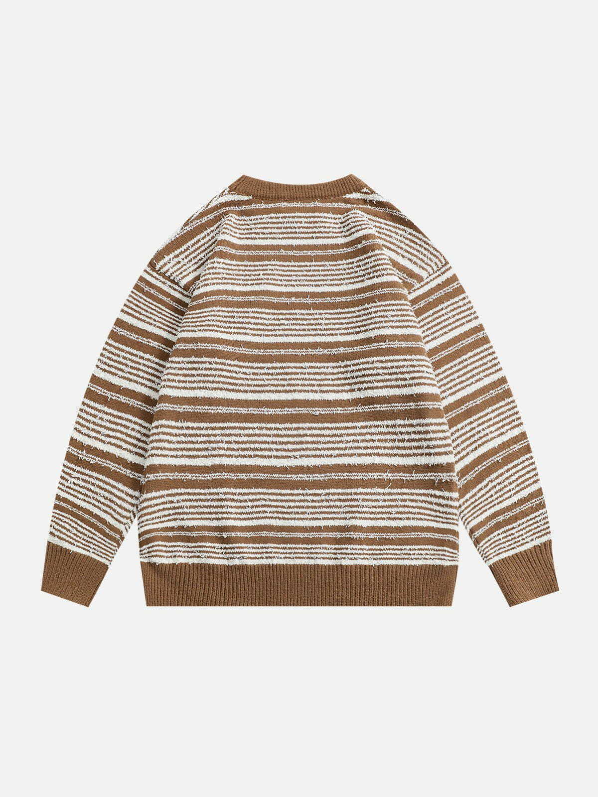 vintage stripe sweater urban retro chic 7322