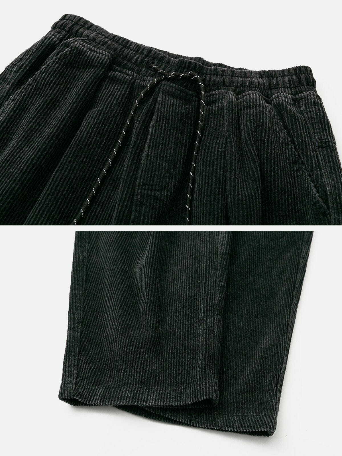 washed corduroy pants retro streetwear essential 1147