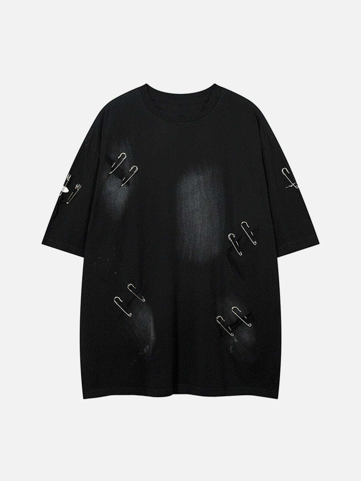 washed holes distressed tee edgy streetwear essential 1918