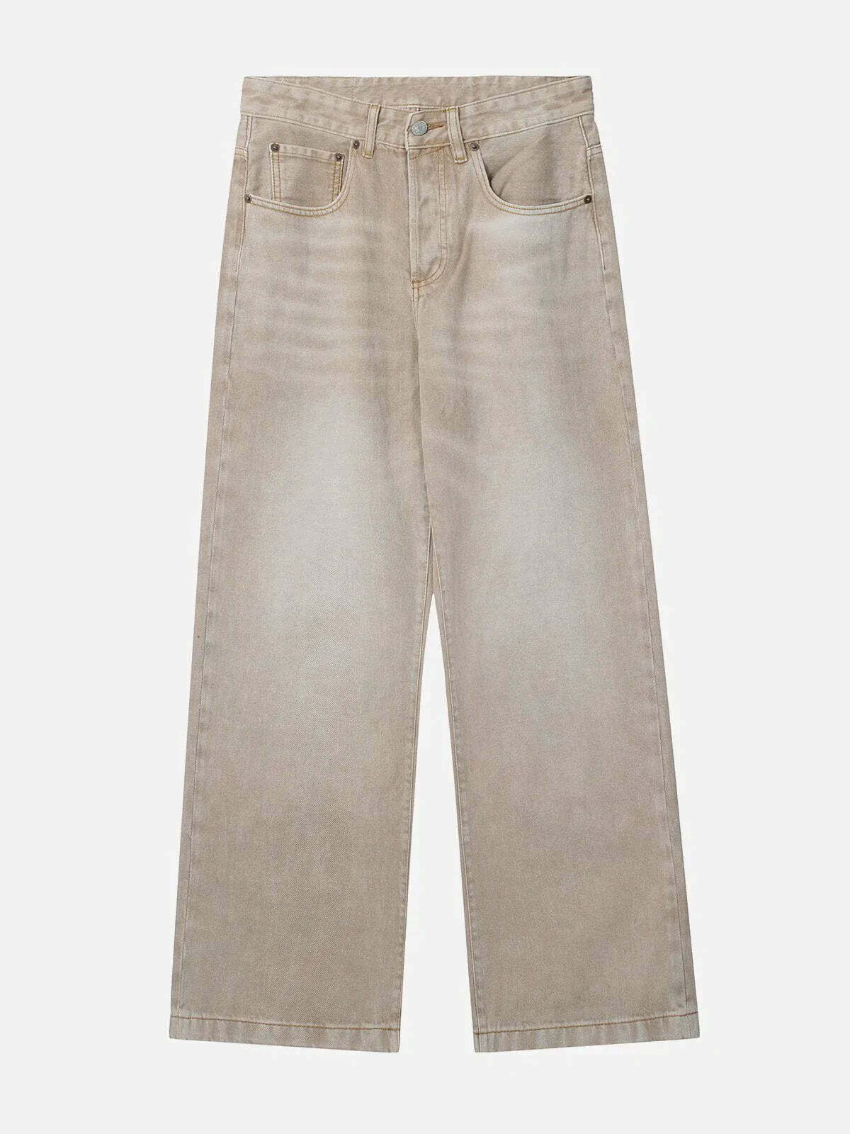 wrinkled washed jeans edgy & urban denim 1053