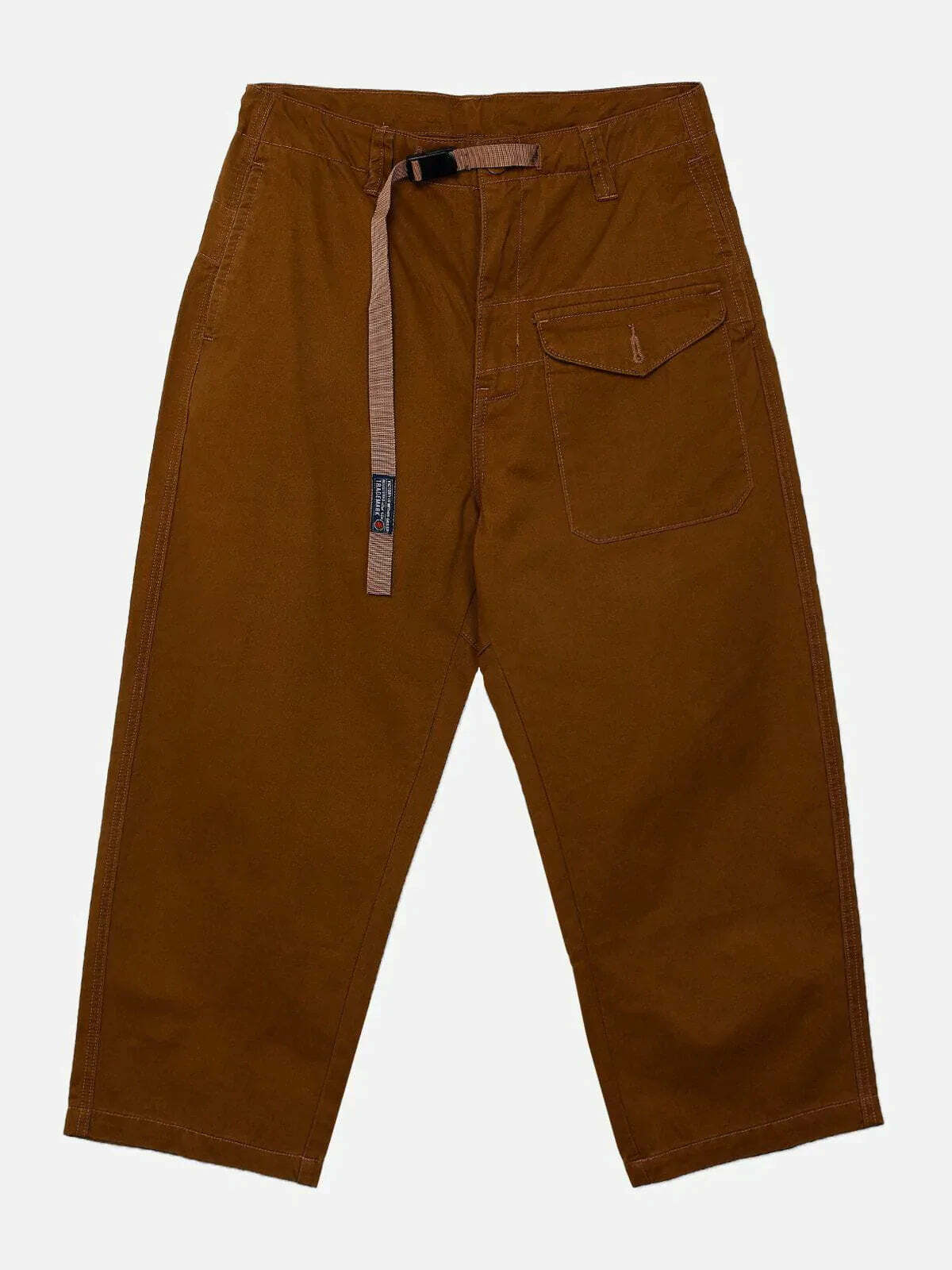 y2k braided belt pants edgy streetwear essential 3806