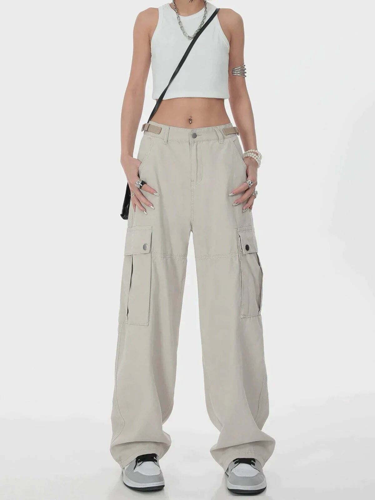 y2k cargo pants urban streetwear essential 5541