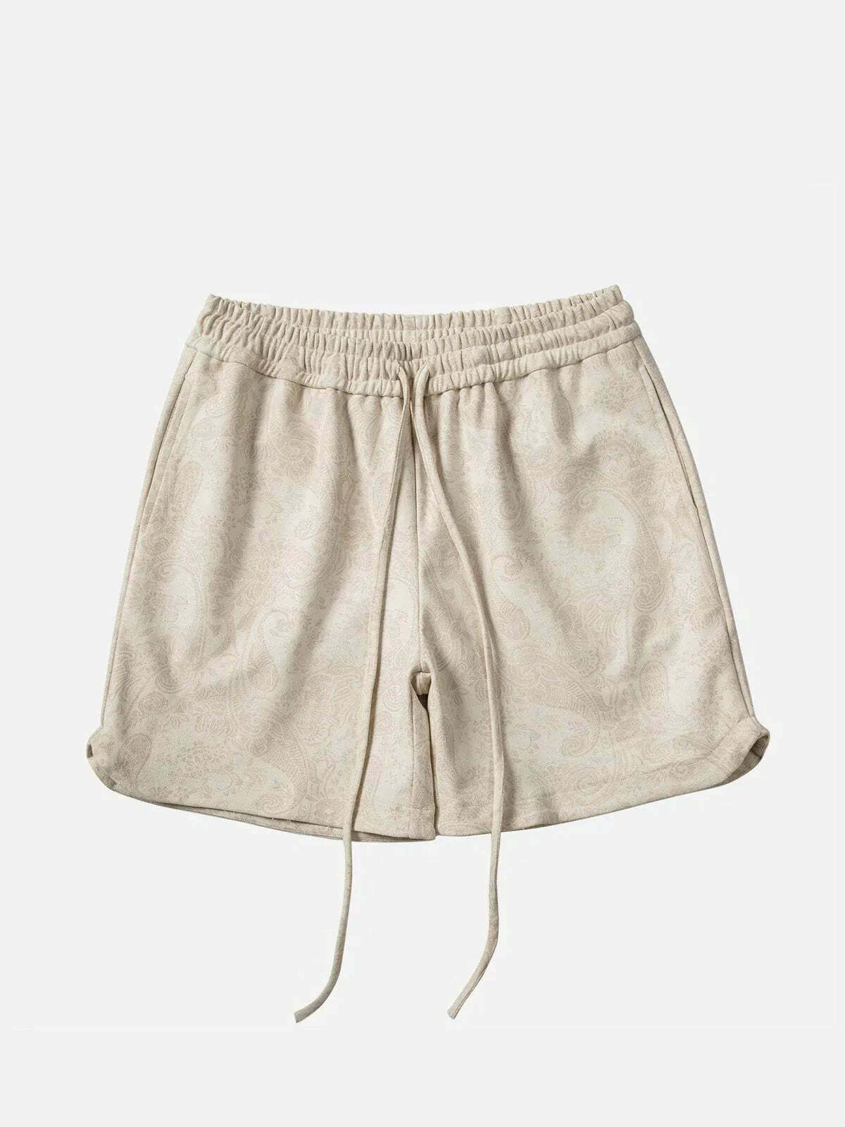 y2k suede bandana shorts edgy streetwear essential 5810