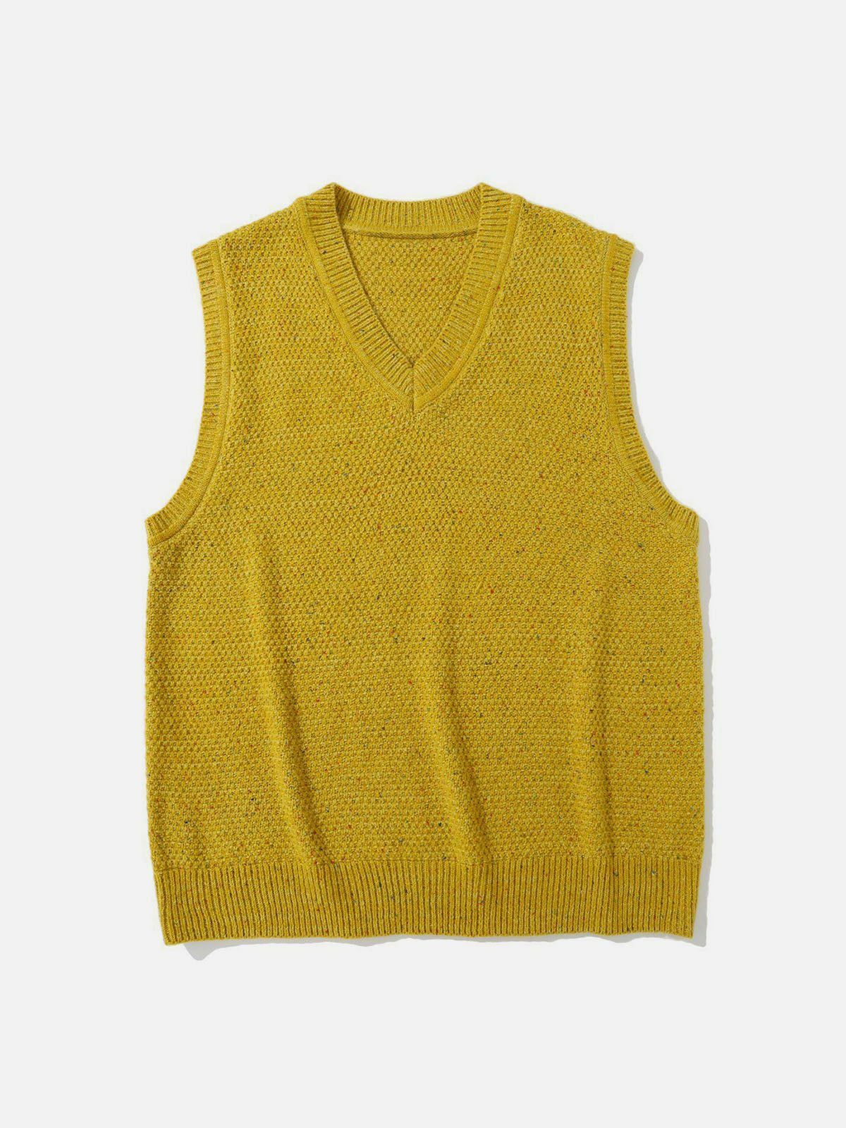 y2k vintage sweater vest edgy streetwear essential 7610