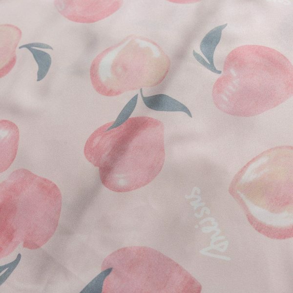 youthful peach heart shirt quirky  retro streetwear top 8515