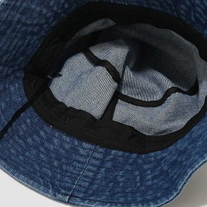 youthful vintage contrast hat edgy & retro streetwear accessory 7191