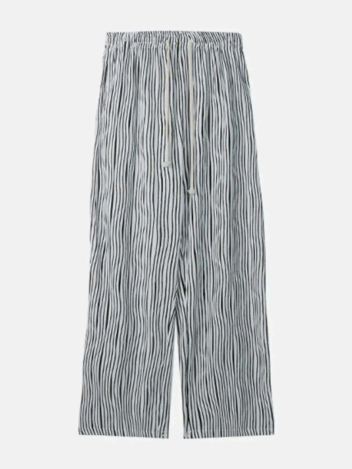zebra pattern pants edgy animal print street style 4365